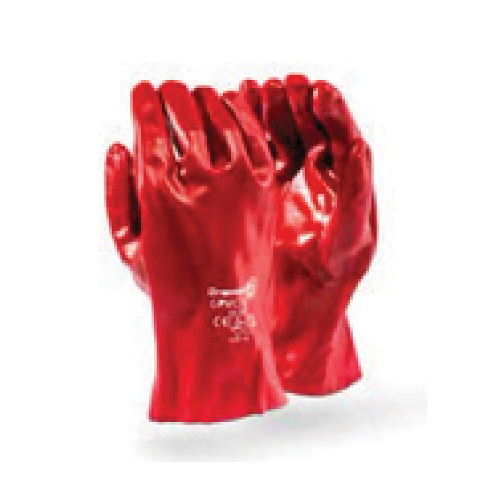 PVC Heavy Duty Gloves Rough Palm